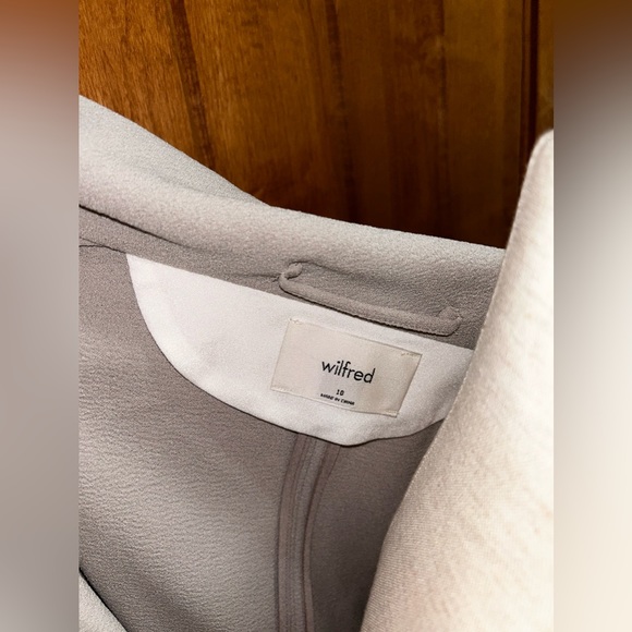 Aritzia Wilfred Dove Grey Chevalier Jacket - Picture 5 of 5